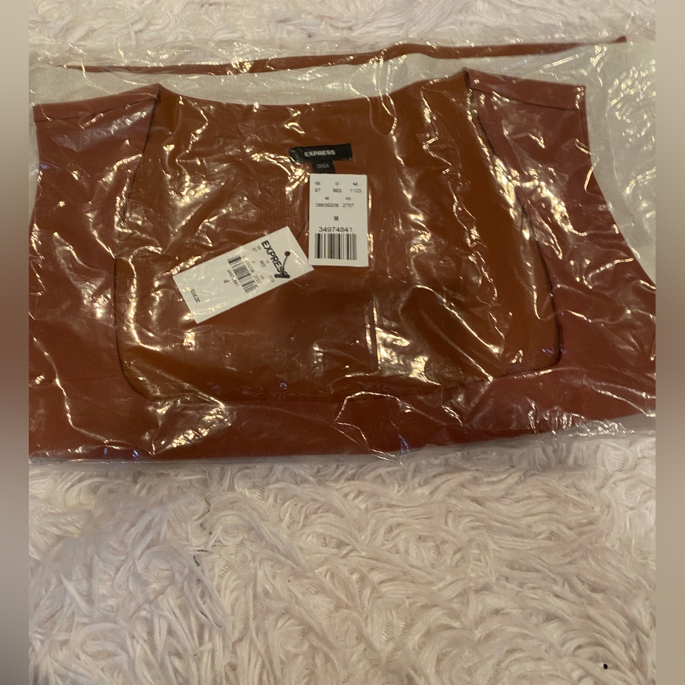New & never worn square neck crop top from Express
